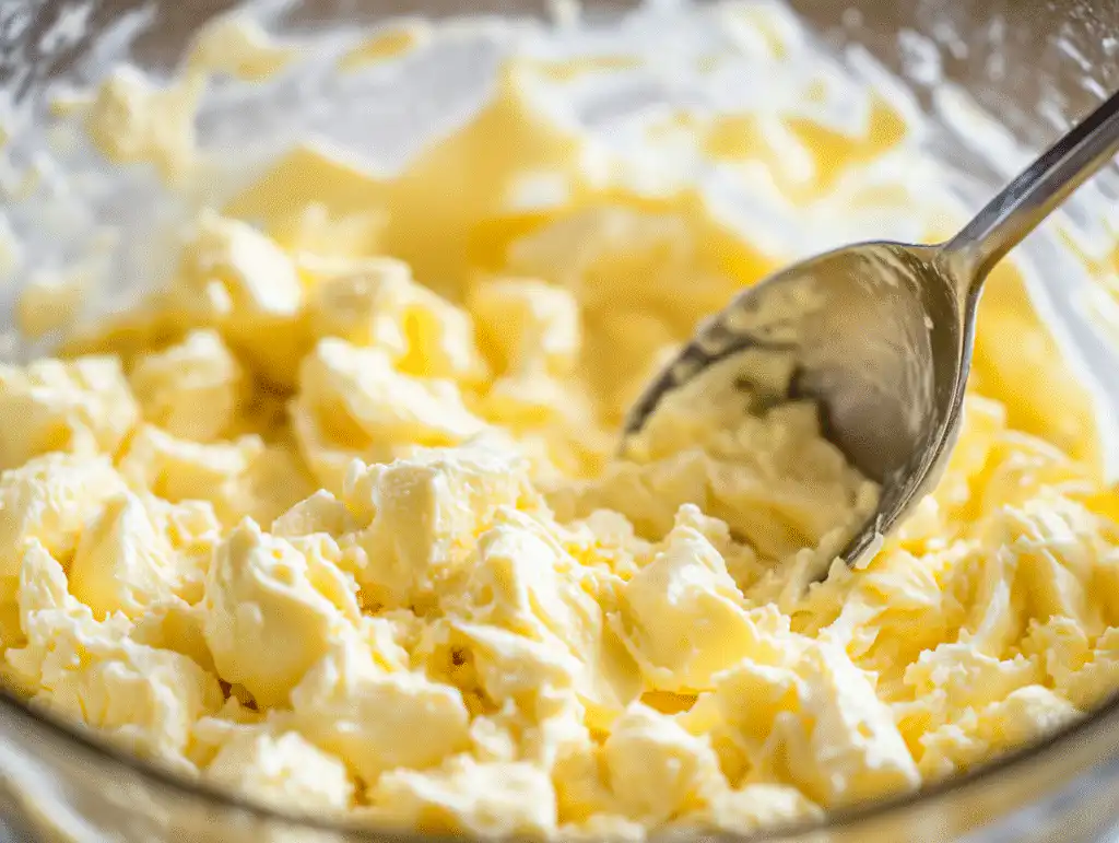Mixing the Masters Egg Salad ingredients together