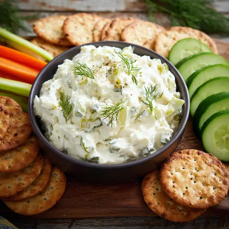 dill pickle cream cheese featured image