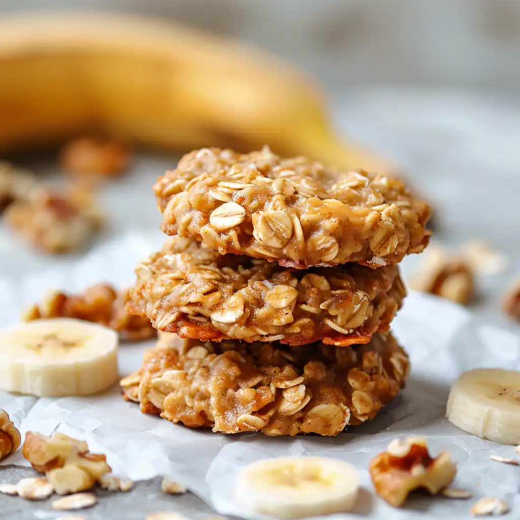oatmeal banana cookies no bake