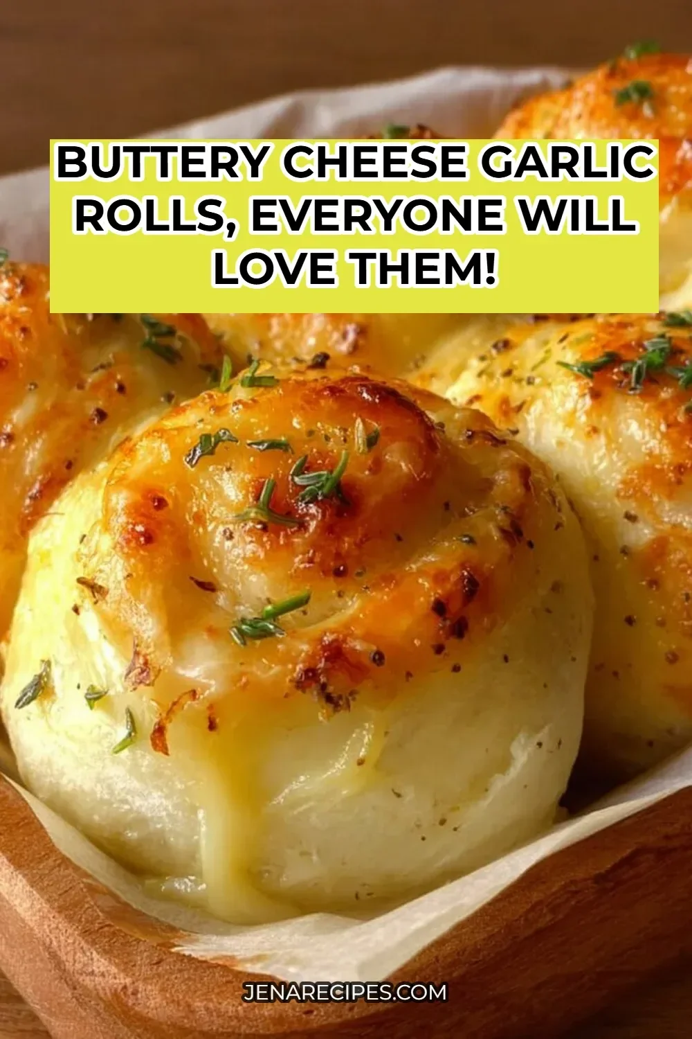Buttery cheese garlic rolls fresh out of the oven, golden and delicious.