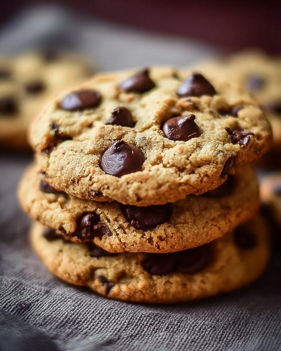 Delicious chewy chocolate chip cookies fresh from the oven