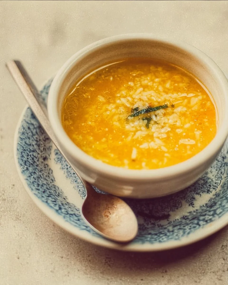 A bowl of Italian Penicillin Soup, vibrant and nourishing for health.