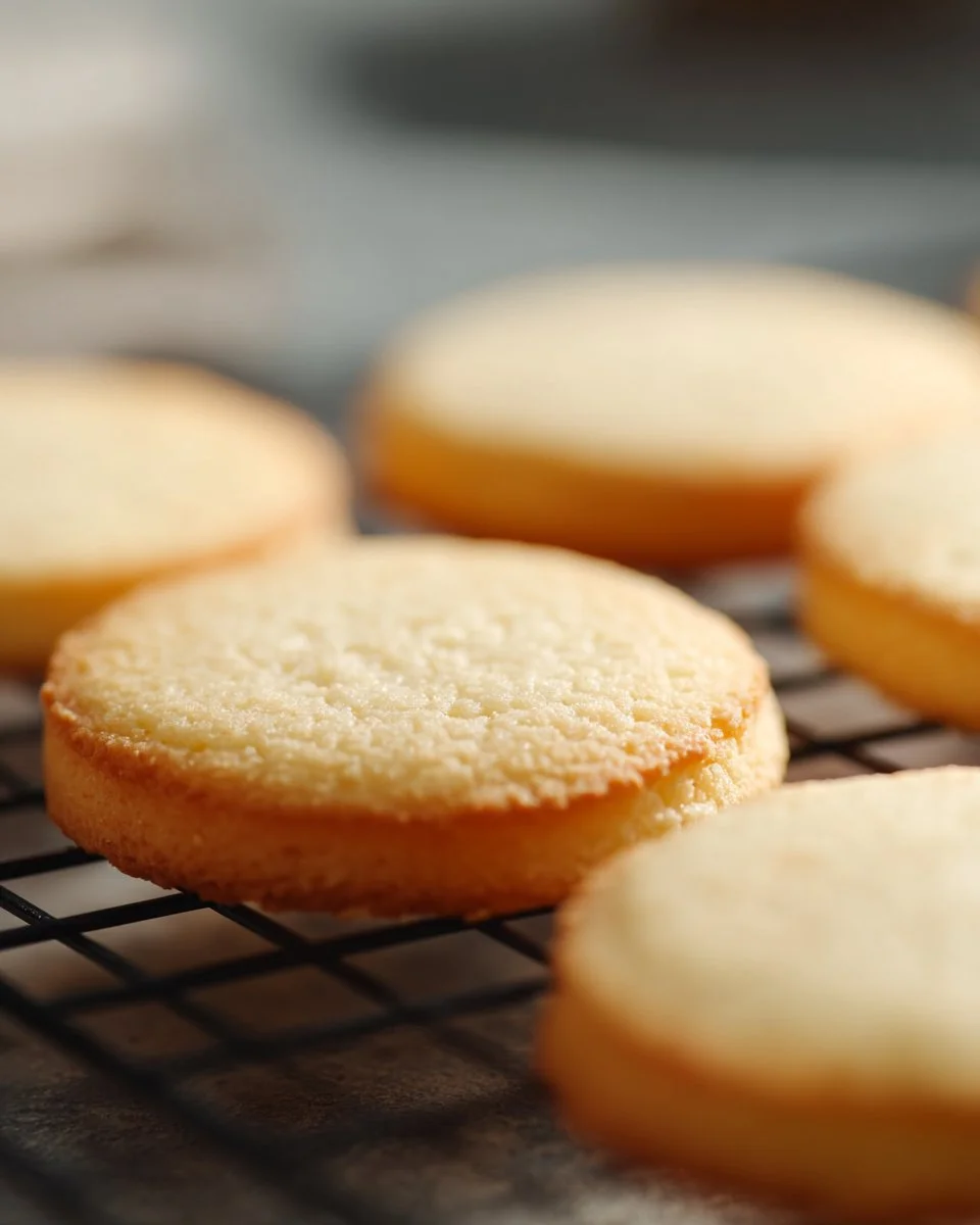 Sugar cut out cookies on a baking tray, perfectly shaped and ready for decorating