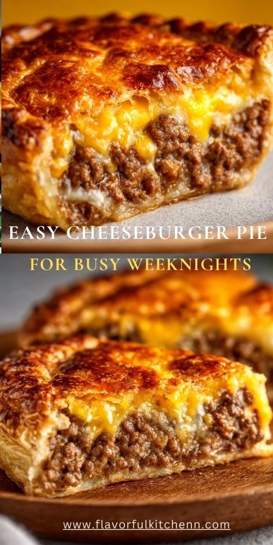 Homemade Cheeseburger Pie