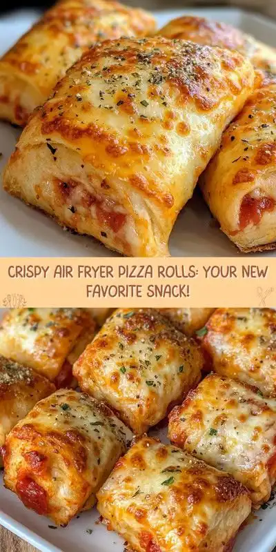 Crispy Air Fryer Pizza Rolls
