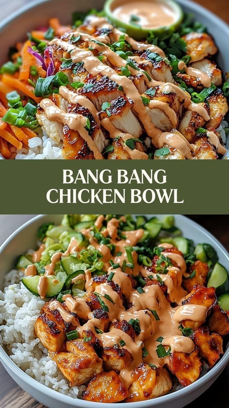 Bang Bang Chicken Bowl Recipe