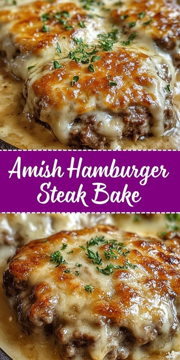 Amish Hamburger Steak Bake