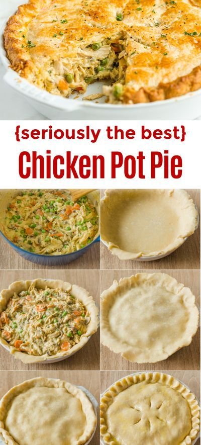 Homemade Chicken Pot Pie