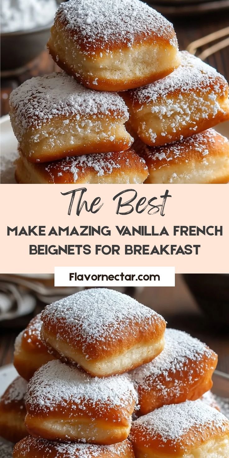 Easiest Vanilla French Beignets