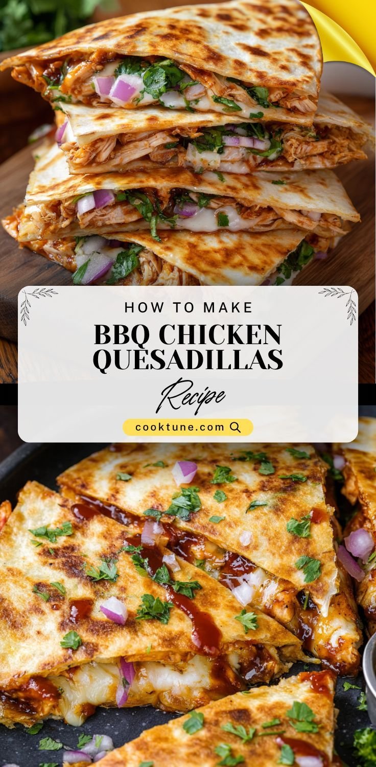 BBQ Chicken Quesadillas