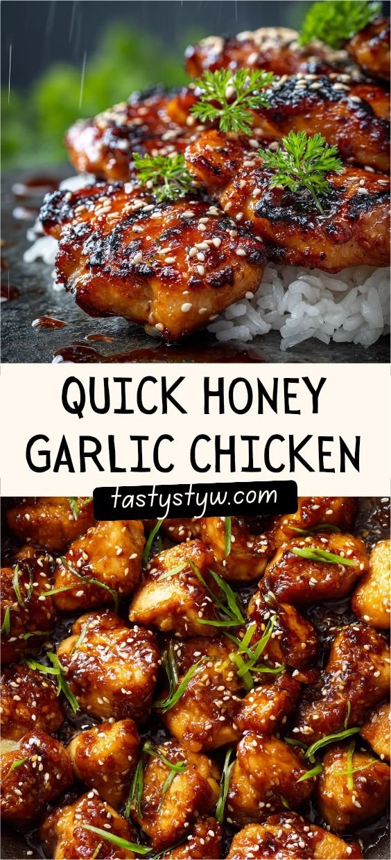 Delicious Honey Garlic Chicken