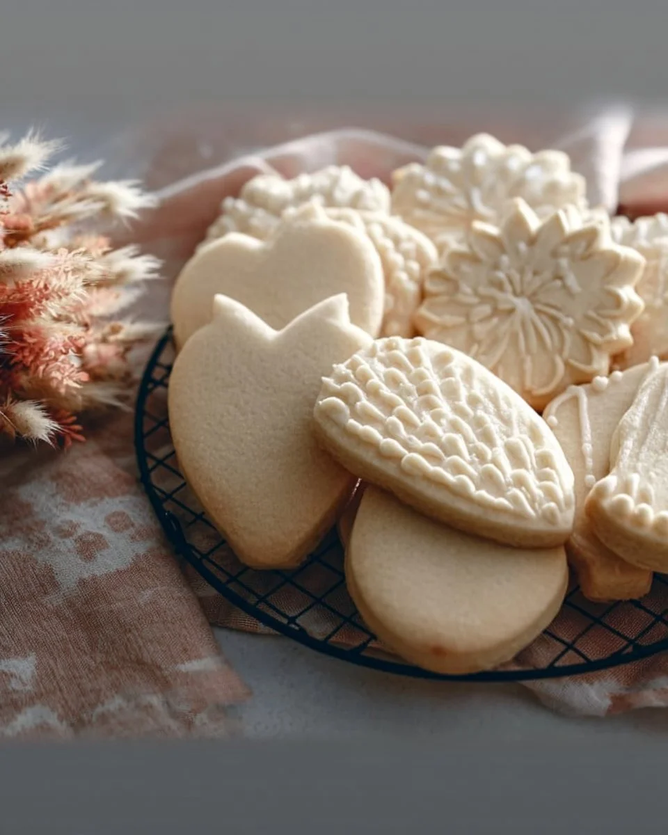 Decorated sugar cookies with icing, showcasing the best sugar cookie recipe.