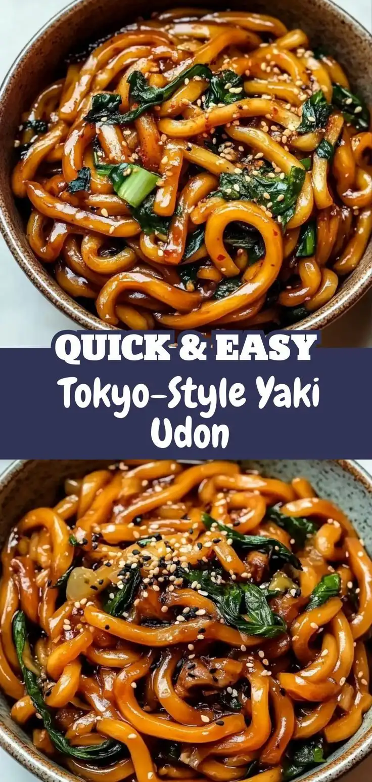 Fried Udon: A Quick and Delightful Meal
