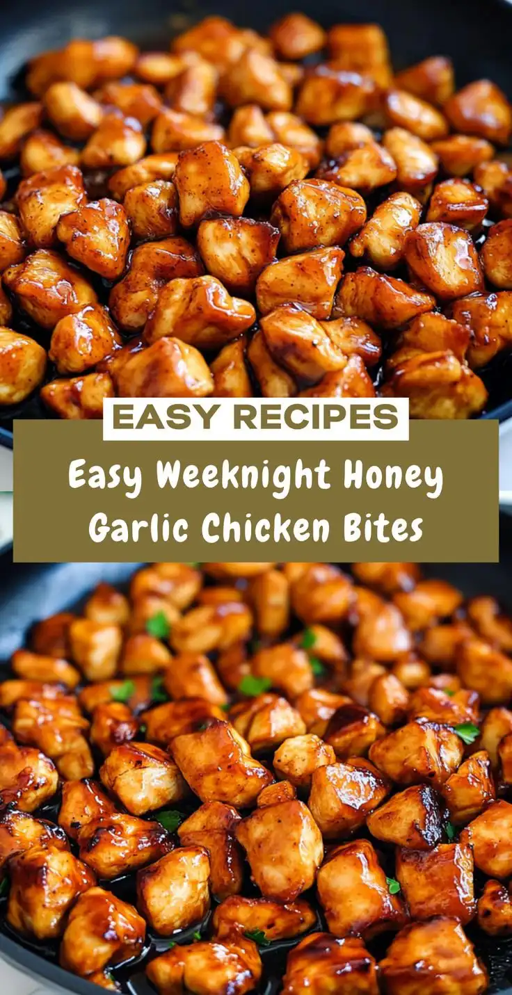 Honey Garlic Chicken Bites
