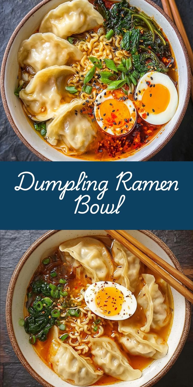 Dumpling Ramen Bowl