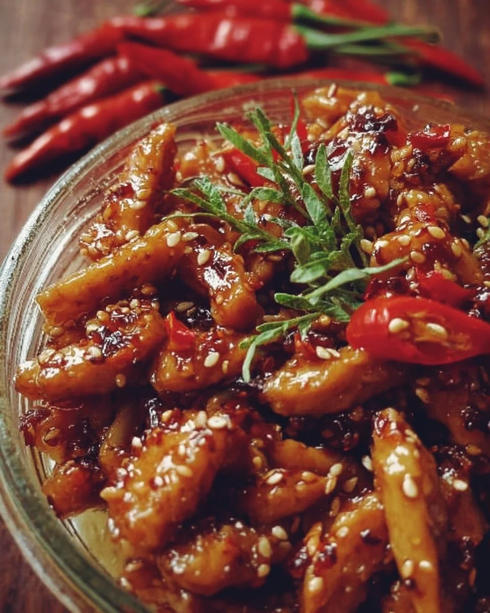 Sticky Sweet Chili Garlic sauce drizzled over delicious grilled chicken.
