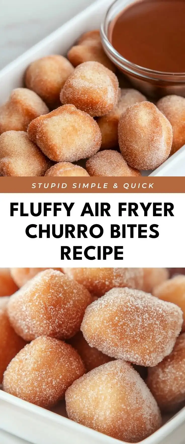 Crispy Air Fryer Churro Bites