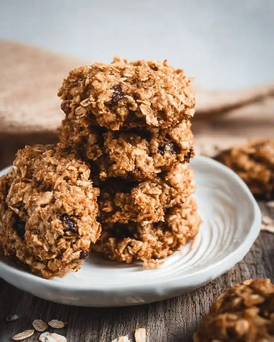Healthy oatmeal cookies for toddlers' breakfast