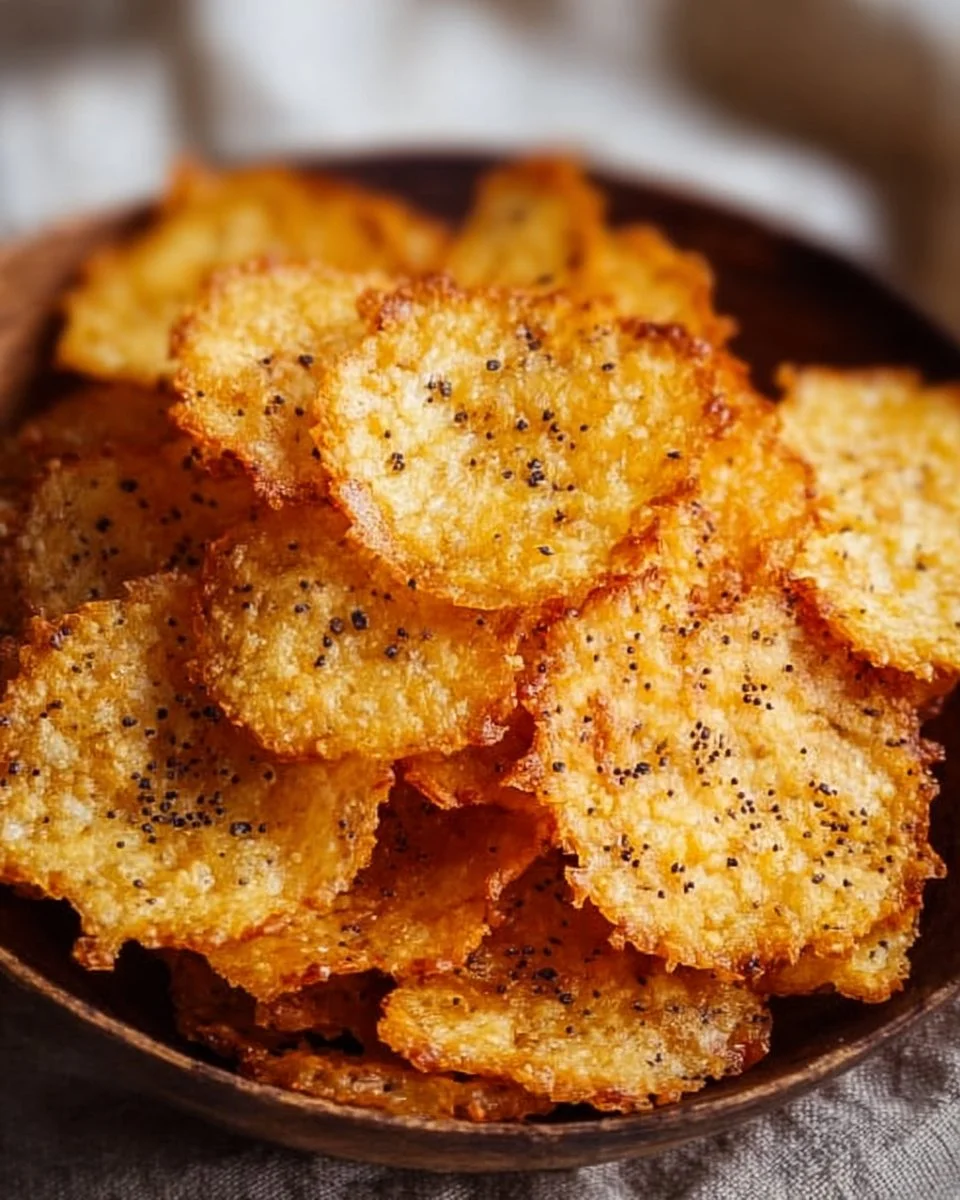 Healthy cottage cheese chips snack high in protein