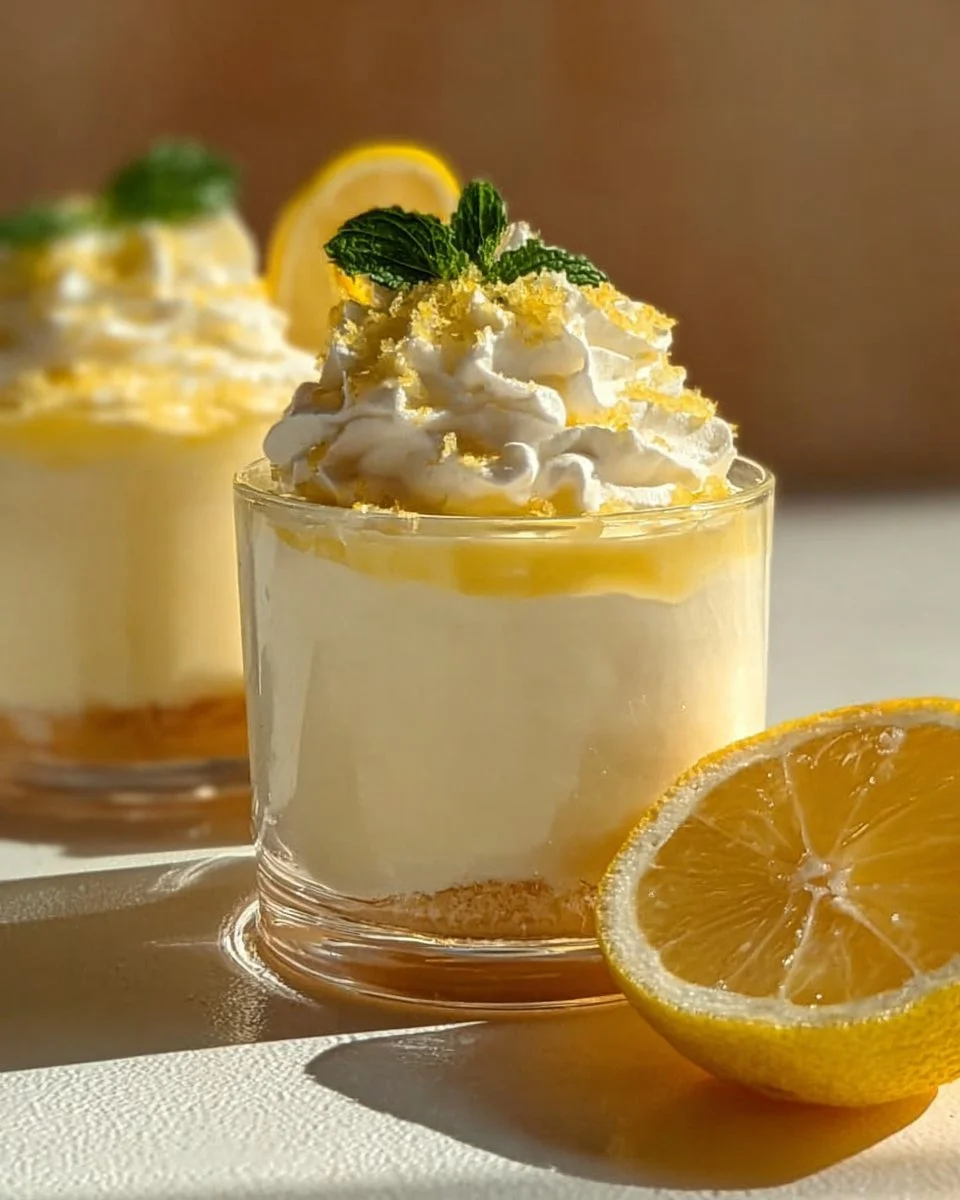Lemon Cheesecake Mousse
