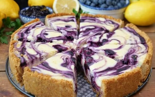 Lemon Blueberry Cheesecake