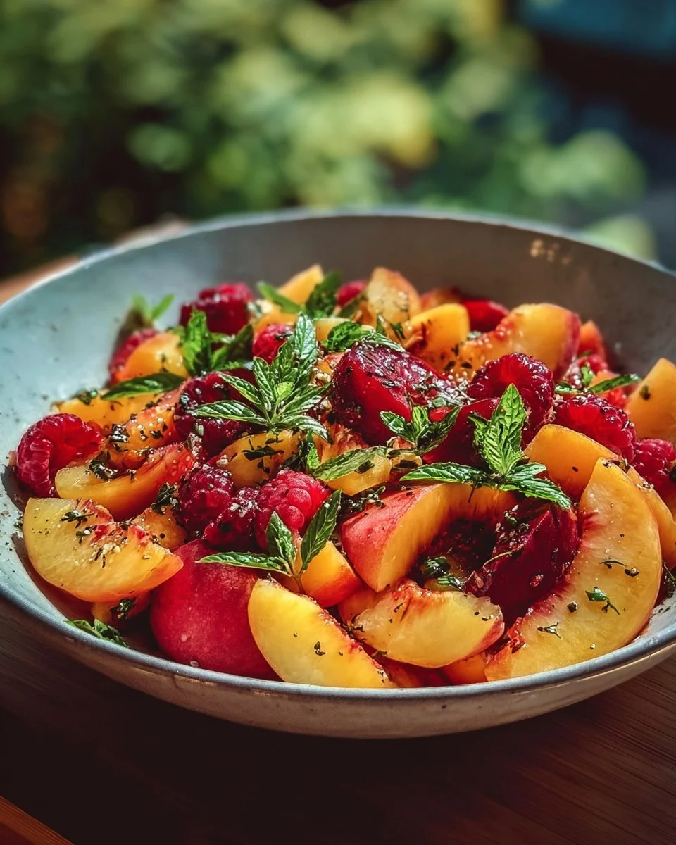 Summer Peach Salad