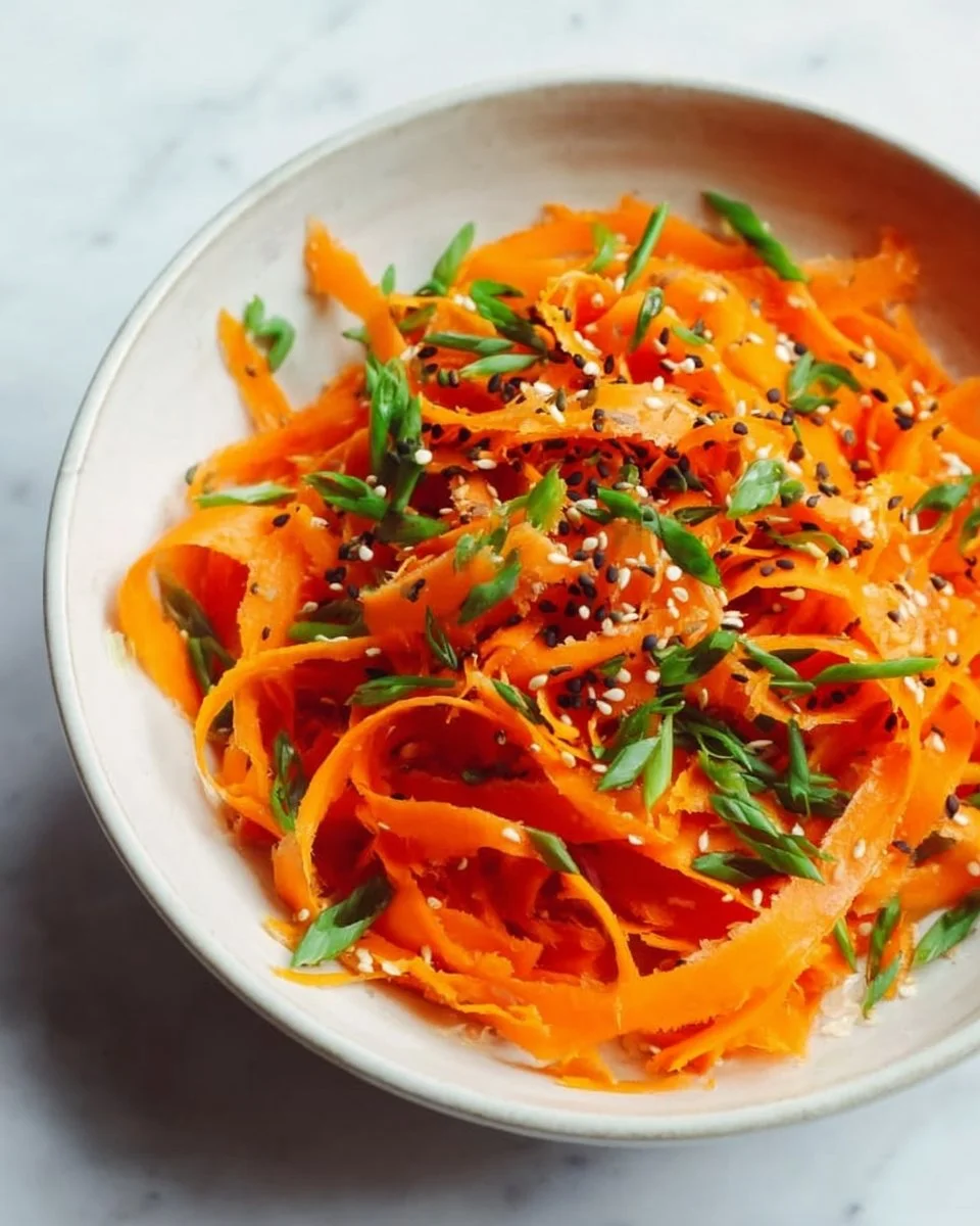 Asian Raw Carrot Salad