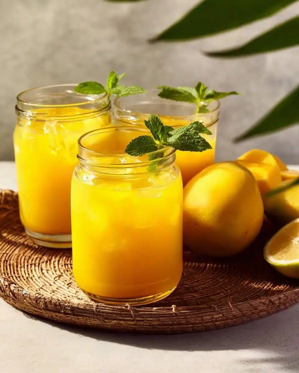 Refreshing Easy Mango Lemonade