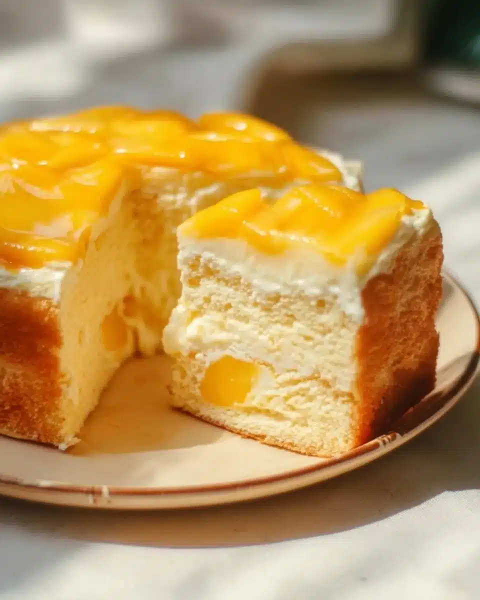 Mango Milk Cake