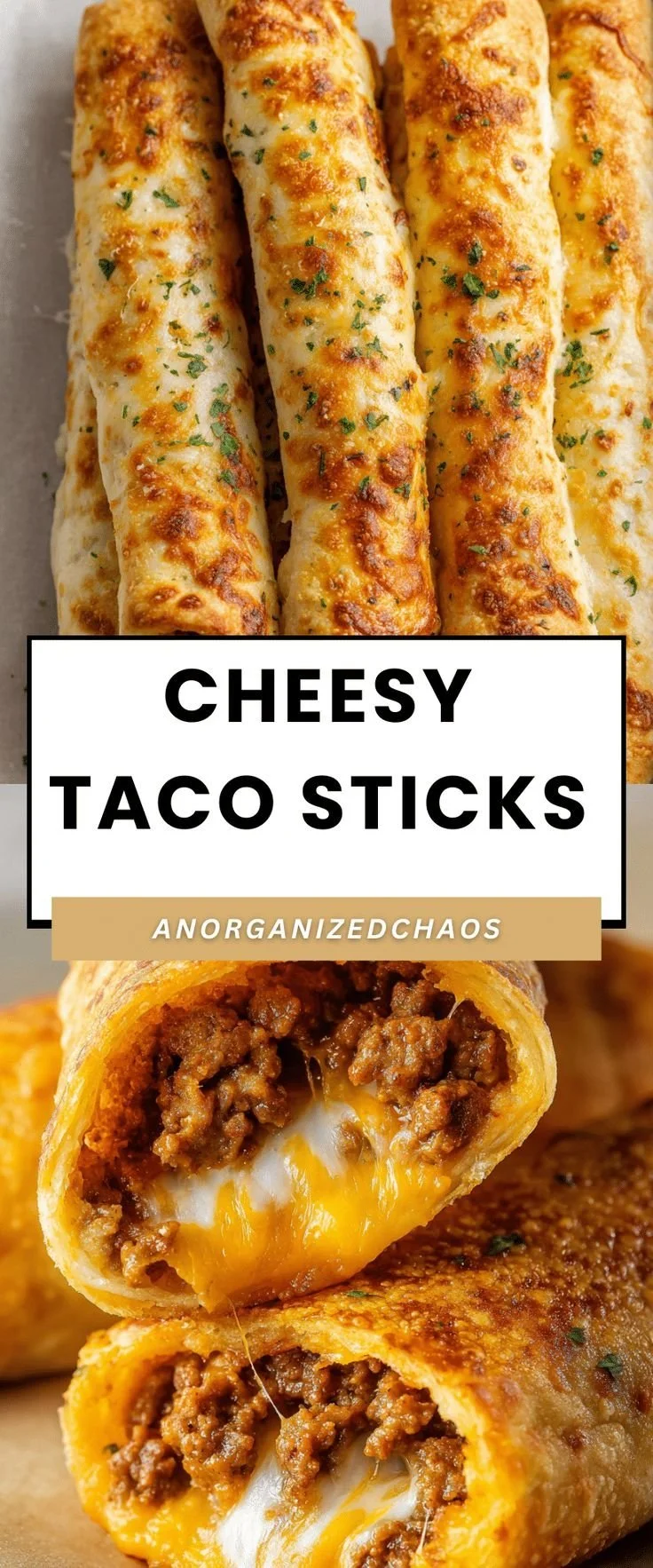 Delicious cheesy taco sticks served on a plate with salsa.